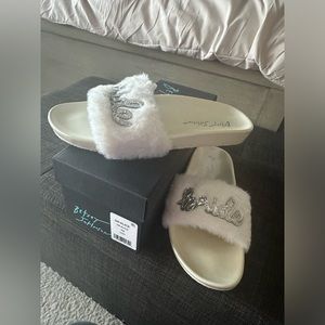 Betsey Johnson Bride Slides